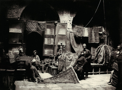 Carpet Sellers, Eygpt. (1870&rsquo;s)