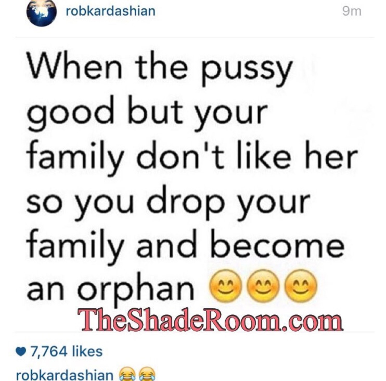 i-sucked-dick-on-accident:  s1uts:  lovelylarayyy:  LMAO YALL ROB KARDASHIAN GOT