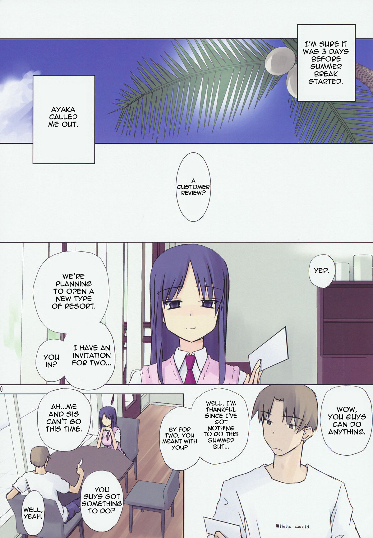 koalae:  Weekly Island by TsuinaTranslated by ArialPage 1 of 3