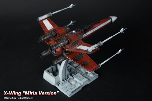 gunjap:  Red Nightmare’s Bandai x Star Wars 1/72 X-Wing Starfighter “Miria Version”: Big Size Imageshttp://www.gunjap.net/site/?p=290311