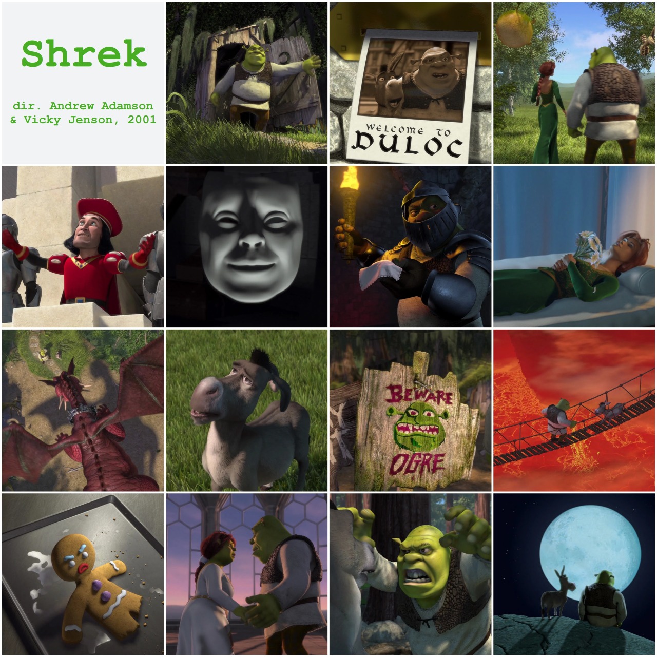 wait what — tvandfilm: SHREK (2001) dir. Vicky Jenson, Andrew