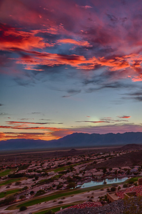 sundxwn:  Fire in the sky by Mehul Dave 