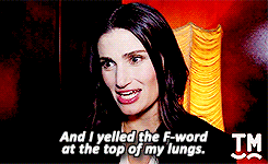 lorelaiigilmore:  Stories from the Audition Room with Idina Menzel. (x) 