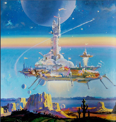 futureprobe:  We all remember Bob McCall’s amazing artwork for Horizons, but that wasn’t the only futuristic art he produced. Here’s a selection of Mr. McCall’s other brilliant visions of the future. 