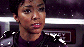 haloless:Michael Burnham for @burnhamsmichaelSometimes the only way to find out where you fit in is 