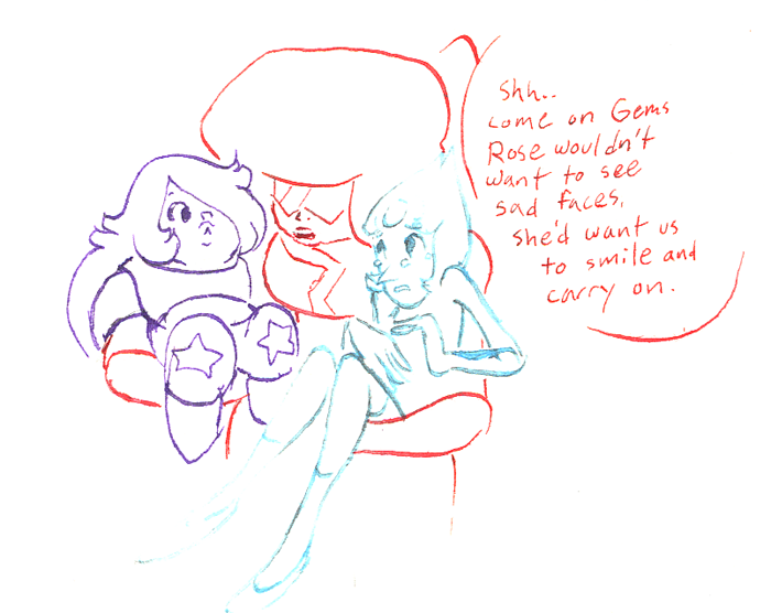 gemslashstashcache:  Had this sitting in drafts on my art blog for ages, figured