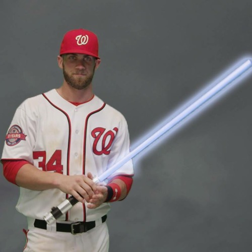 scherzersundae:  Bryce Harper… Crushing homers deep into a galaxy far, far away.