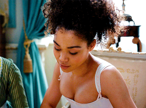 diversehistorical:Ruby Barker as Marina Thompson in Bridgerton 1.01 “Diamond of the First Water”