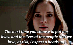 caitlingifs:  Caitlin + scolding people  