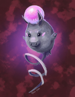 alternative-pokemon-art:  Artist Spoink by