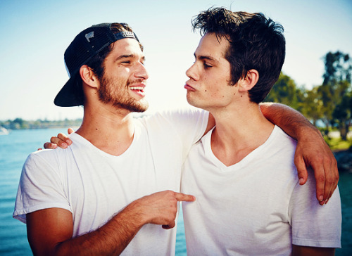 Tyler Posey and Dylan O’Brien photographed by Tommy Garcia at the Comic-Con International 2014 in Sa