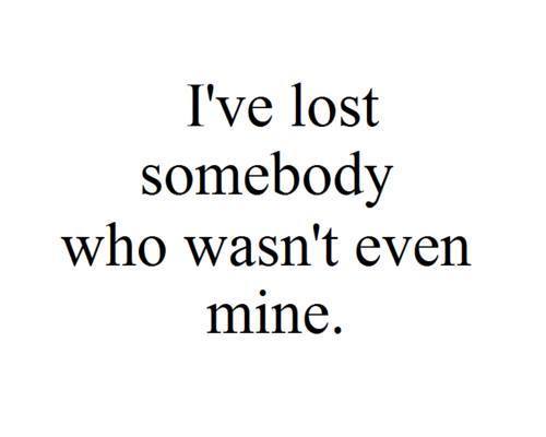 Porn I'velost somebody who wasn’t even mine. photos