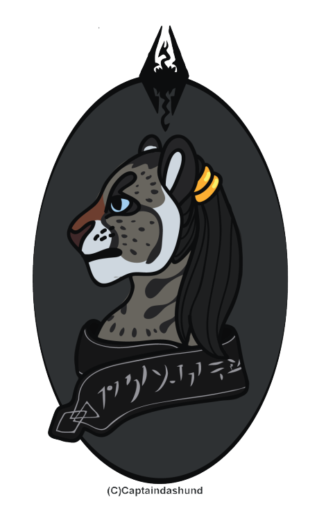 Filka,my khajiit Dovahkiin :’DEhhh playing with Illustrator, it’s frickin’ hard ;3;