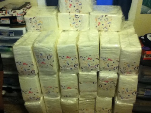 pull-up-prince:  diaperguru:  herlittlesnowflake:  girlcollared:  thebambinogirl:  itsageplaybaby:  whoa  Wow!! Now that is even more diapers then I have…..somebody is going to be back in diapers for a very long time  Oh my goodness. Stash goals.  im