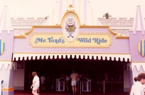 disneymagicman:The extinct Mr. Toad’s Wild Ride in the Magic Kingdom at Walt Disney World