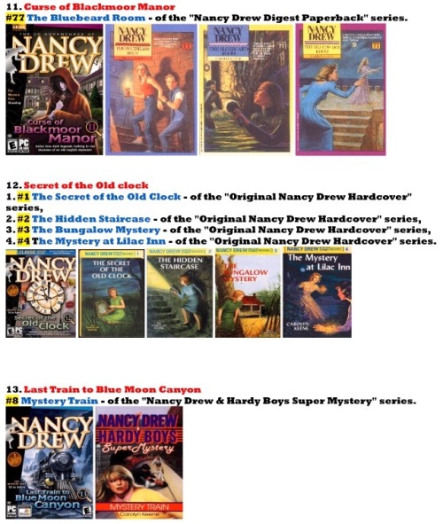 thegoldengardenia:hrjafael:THE BOOKS THE GAMES ARE BASED ONIn celebration of HerInteractive revealin