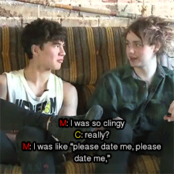 dimpleluke:  &ldquo;It’s so weird to think girls actually like us… like like