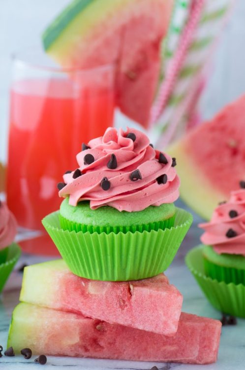 ransnacked:  watermelon cupcakes | the first year 
