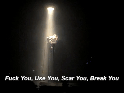 the-treznor-experience: Nine Inch Nails-Eraser (Swinging Lights Version from Europe 2007)(ww
