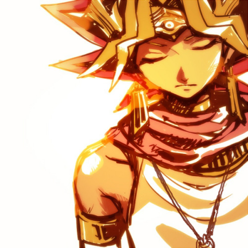 skyghost: source D'aww young Atem is adorable