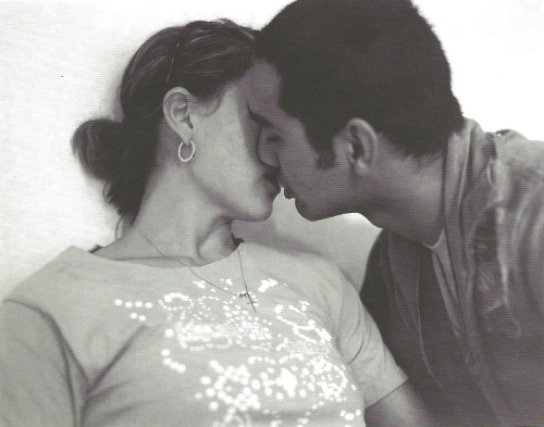 untitled-magazine-research: Susan Cianciolo and her friend Hisham in their hotel room in Tokyo. Purp