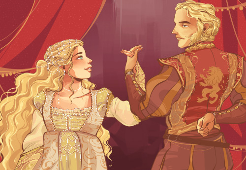 joannalannister: Fortune comes with both hands full.  Lord Tywin danced with smooth unsmiling g