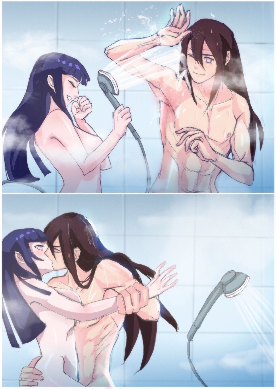 kushinascuties:  Hyūga sisters #6