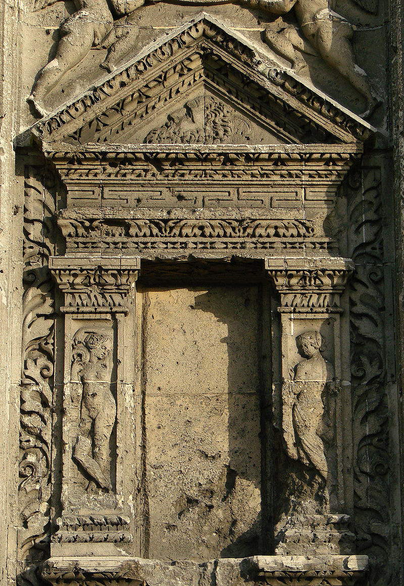 historyfilia: Details from the Porte de Mars,  an ancient Roman triumphal arch in