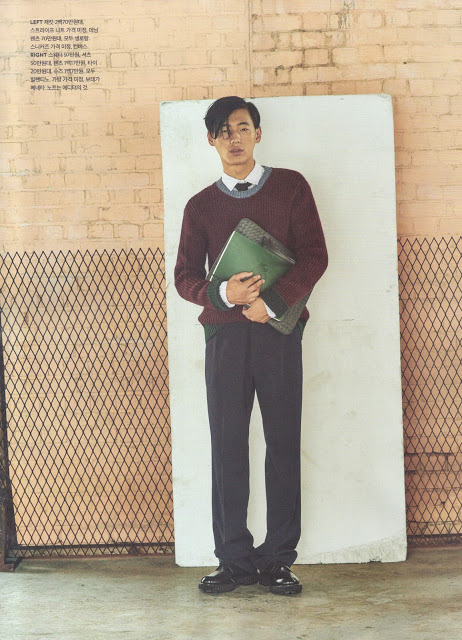 koreanmodel:  Shon Min Ho by Kim Cham for GQ Korea Sept 2015 