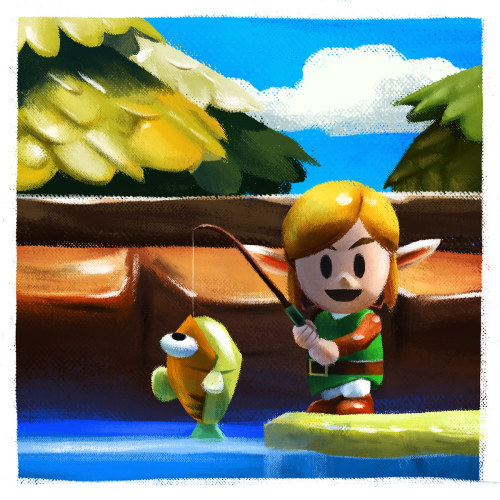it8bit:  The Legend of Zelda: Link’s AwakeningArt by  Bruno Menon  