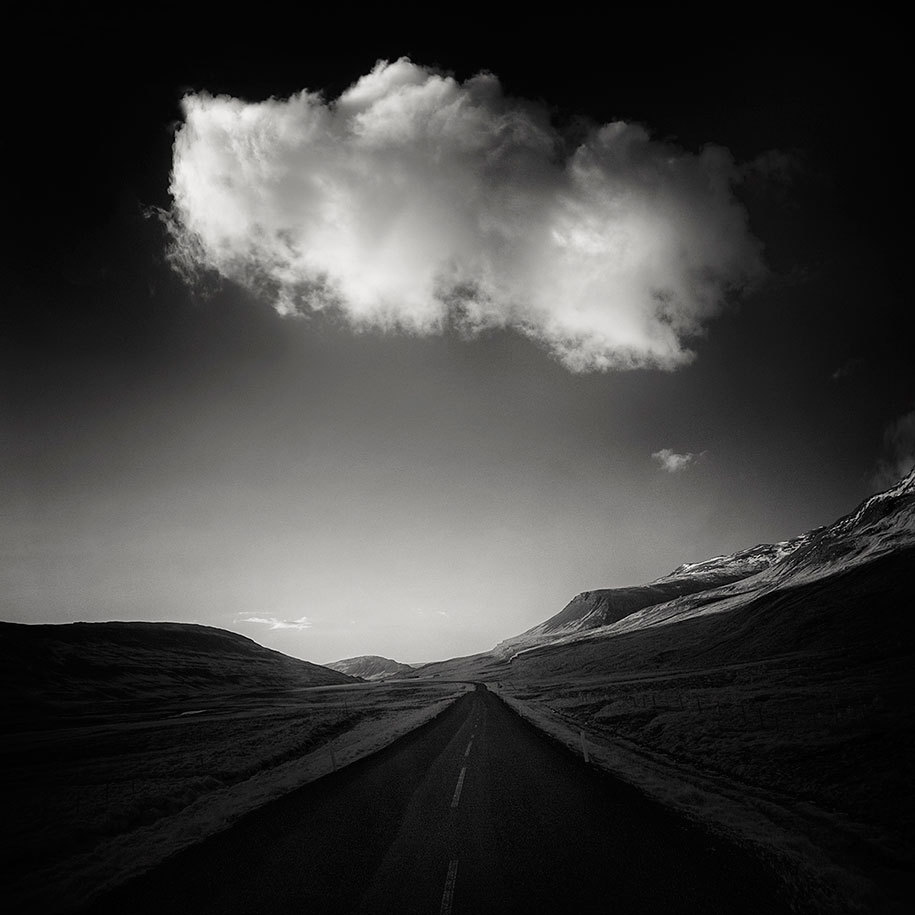 asylum-art:  Photographer Captures Roads In Desolate Landscapes Around The World