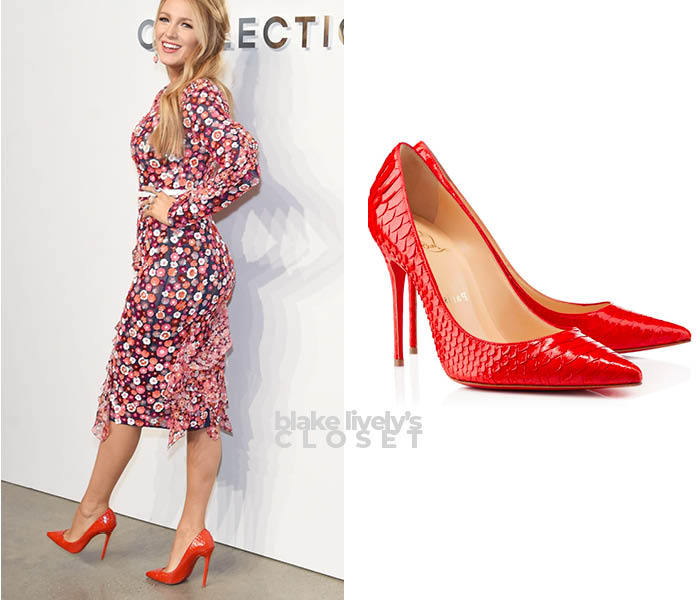 No One is as Dedicated to Christian Louboutin Pumps as Blake Lively Is -  PurseBlog