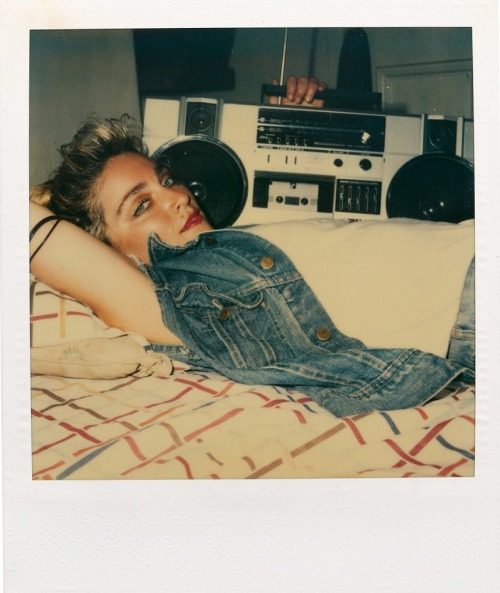 Madonna And Her Boombox, 1983