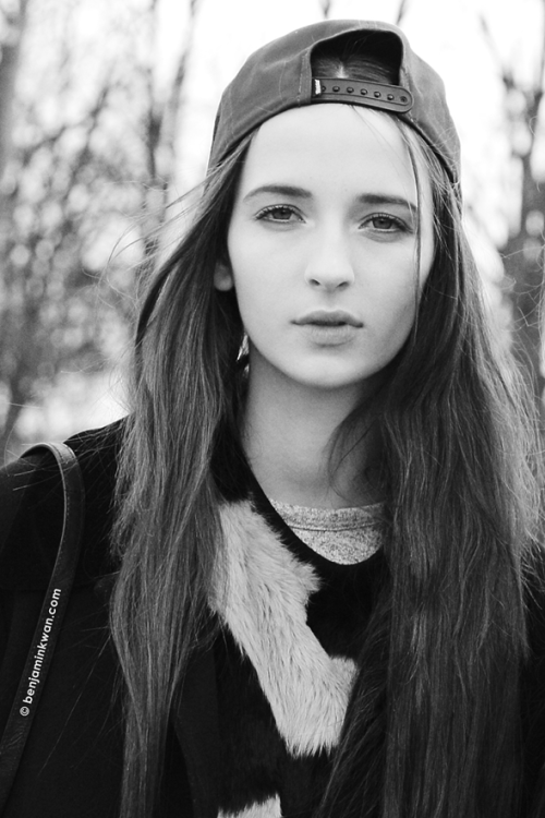 amy-ambrosio:  Waleska Gorczevski after Valentino F/W 2014 PFW by Benjamin Kwan.