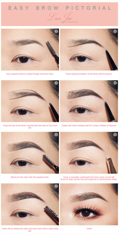 Easy Brow Pictorial feat. Benefit Cosmetics Precisely, My Brow Pencil ➵ on LienJae.Com.