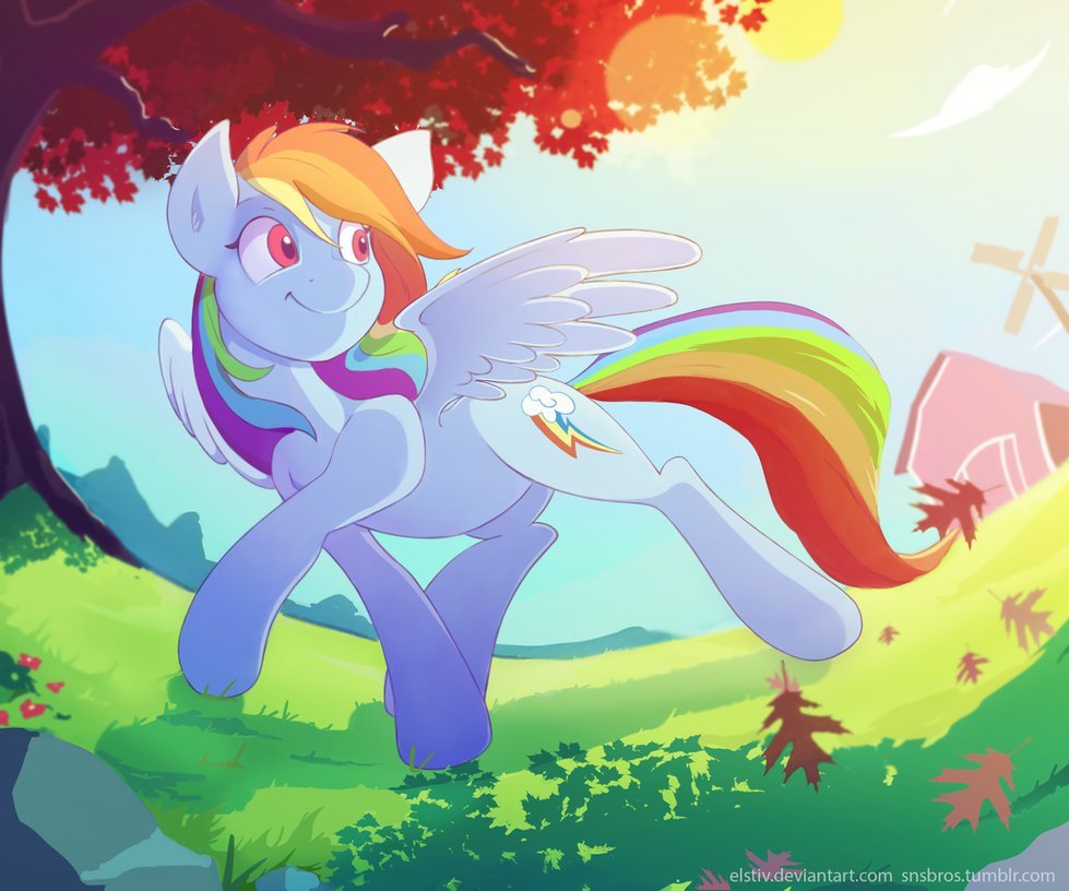 dysfunctionalequestria:Taking a Walk by ElStiv  =3
