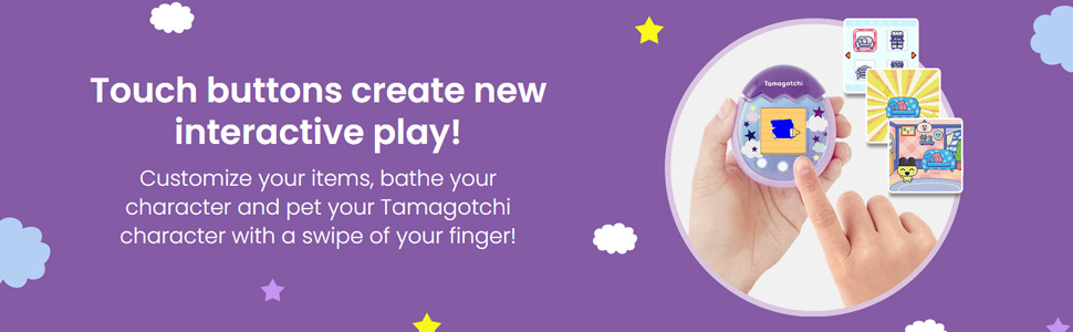 Tamagotchi Pix - Sky (Purple) Electronic Pet