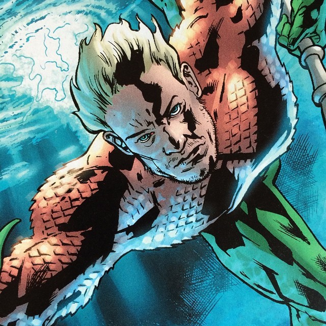 Aquaman faces some unique political pressure from the surface world in JUSTICE LEAGUE