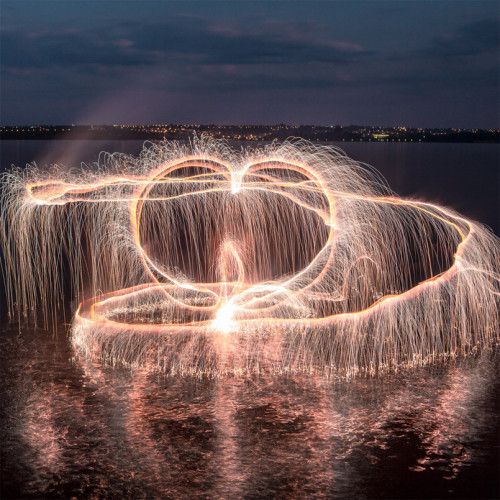 Light Painting Photography in Nature and Cities   Brazilian photographer Vitor Schietti, creates lig