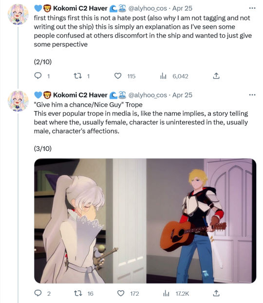 White Knight, Shipping Wiki