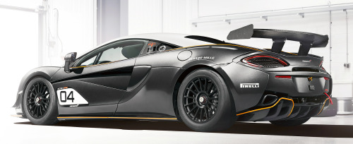 carsthatnevermadeitetc:  McLaren 570S GT4, 2020. The customer racing version of McLaren’s