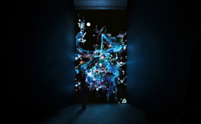 seven digital experiences by teamlab surround viewers at pace gallery