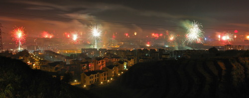 Chinese New Year&rsquo;s Eve 2014 - Breaking in the Year of the Horse  This is the view from the