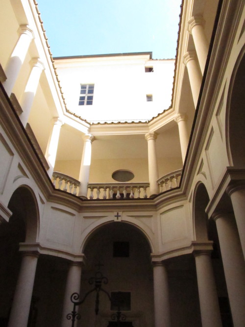 Borromini, S. Carlino alle Quattro Fontane, church and cloister, Rome, 1640s