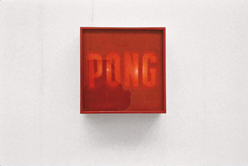 Alighiero Boetti, Ping Pong, 1967Boetti was a mysterious figure and one of Italy&rsquo;s most import