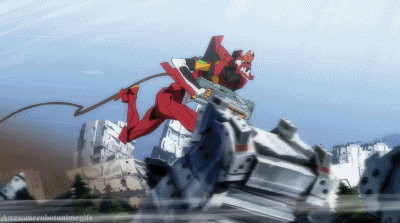 mecha-gifs:  Spotlight Sunday: Eva Unit 02