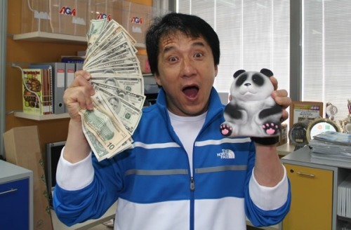 spockvarietyhour:mockneck:恭喜發財！ 新年快樂！This is the Money Jackie, he only comes once every 5000 years. 