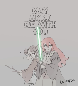 aku-no-homu: Akko is your force by artist