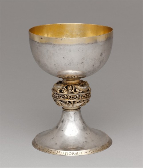 met-cloisters:Chalice by Brother Bertinus, The CloistersMedium: Silver and silver giltThe Cloisters 