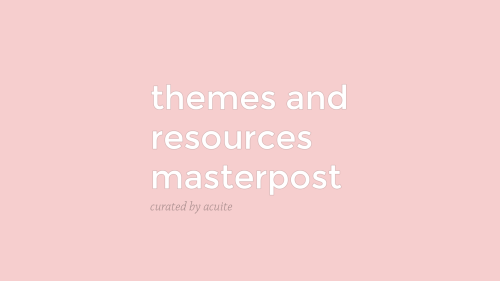 acuite:  In the name of spring cleaning, here is a little masterpost featuring some of my favourite 
